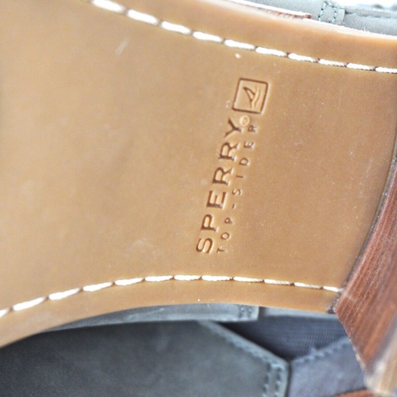 Sperry Top Sider Liberty Leather Ankle Booties EUC Sz 6.5 Boho Western Country - Picture 7 of 10